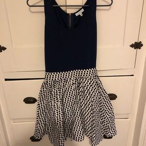 Navy blue dress